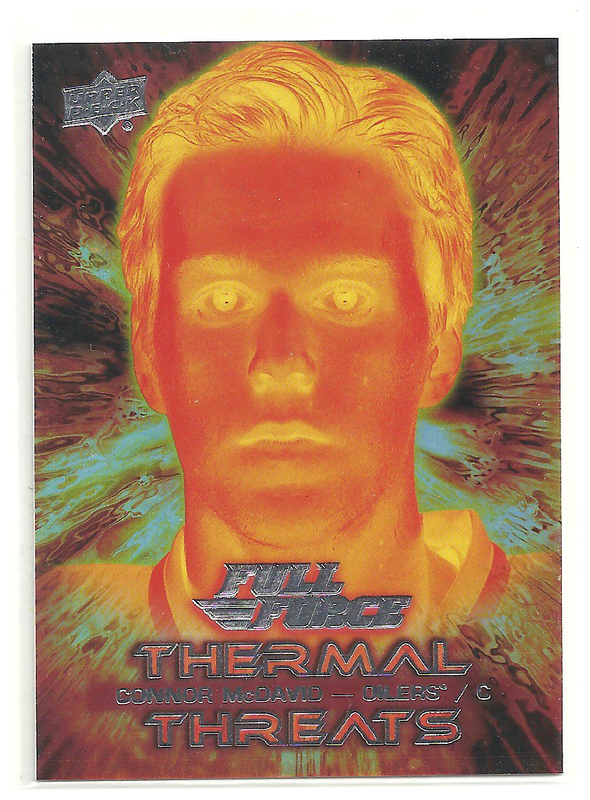(image for) 2015-16 Upper Deck Full Force Thermal Threats #TTCM Connor McDavid SP